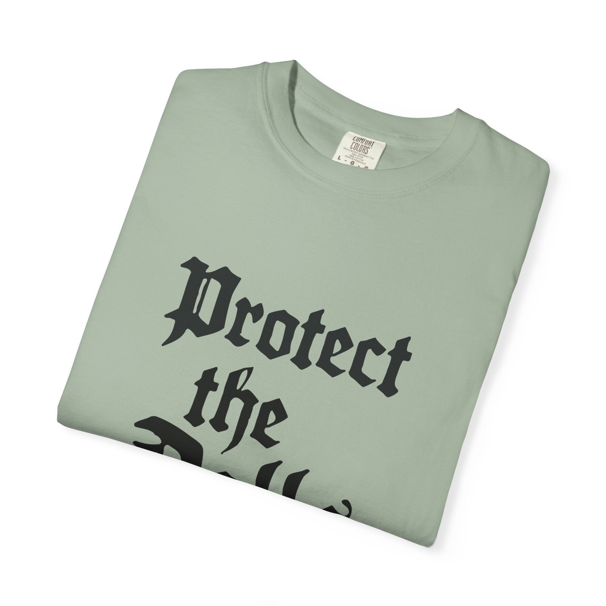 Protect the Dolls Unisex Garment-Dyed T-shirt | Casual Wear, Gift for Doll Lovers, Unique Birthday Present, Vintage Style