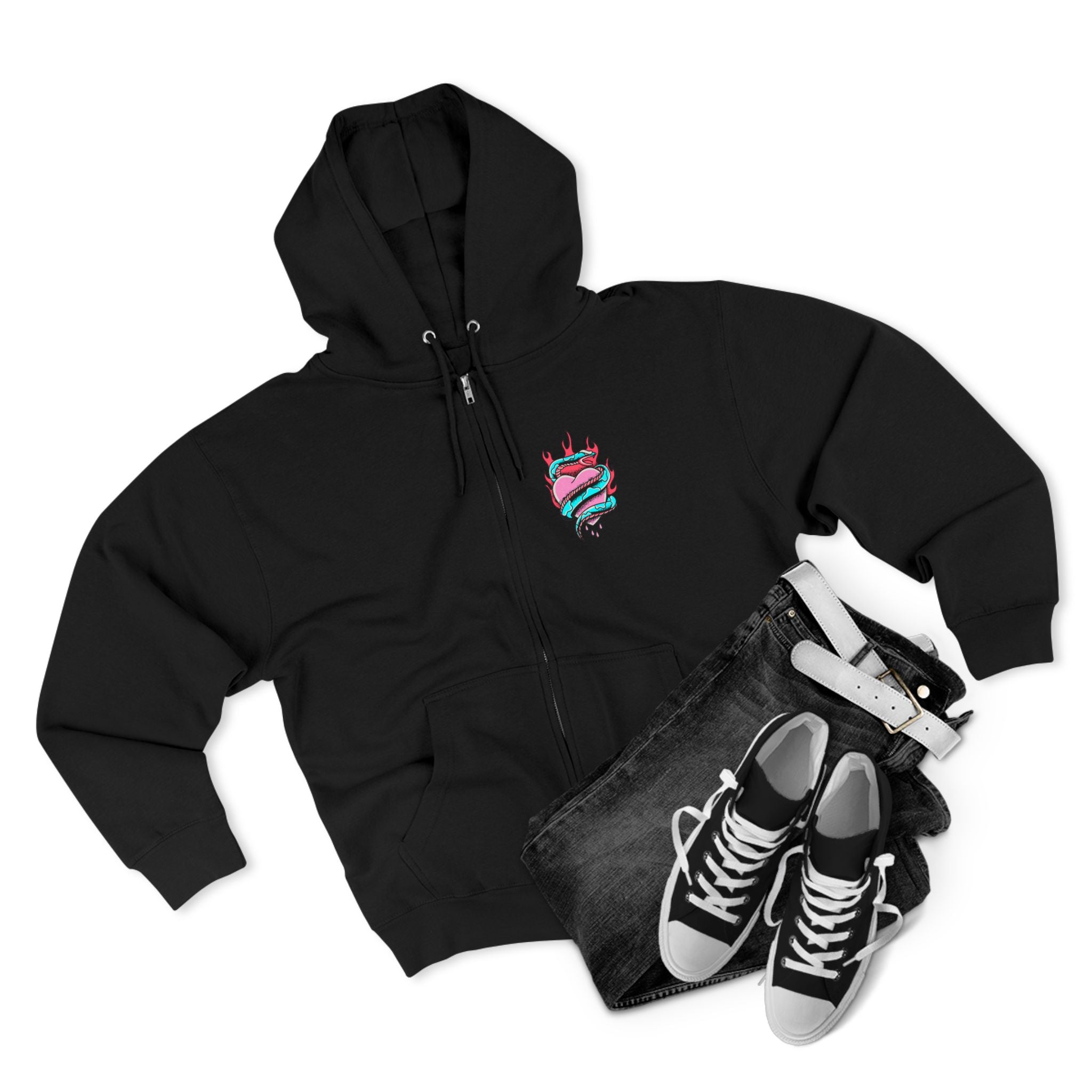 Protect the Dolls- Zip Hoodie