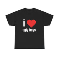 Unisex Heavy Cotton Tee - I  Ugly Boys