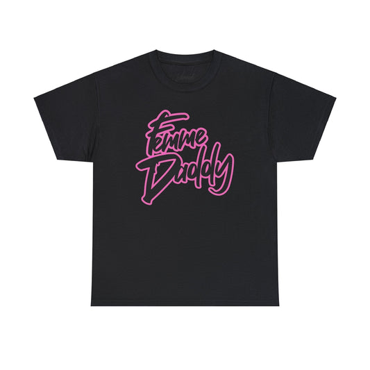 Femme Daddy Unisex Heavy Cotton Tee - Black / S T - Shirt