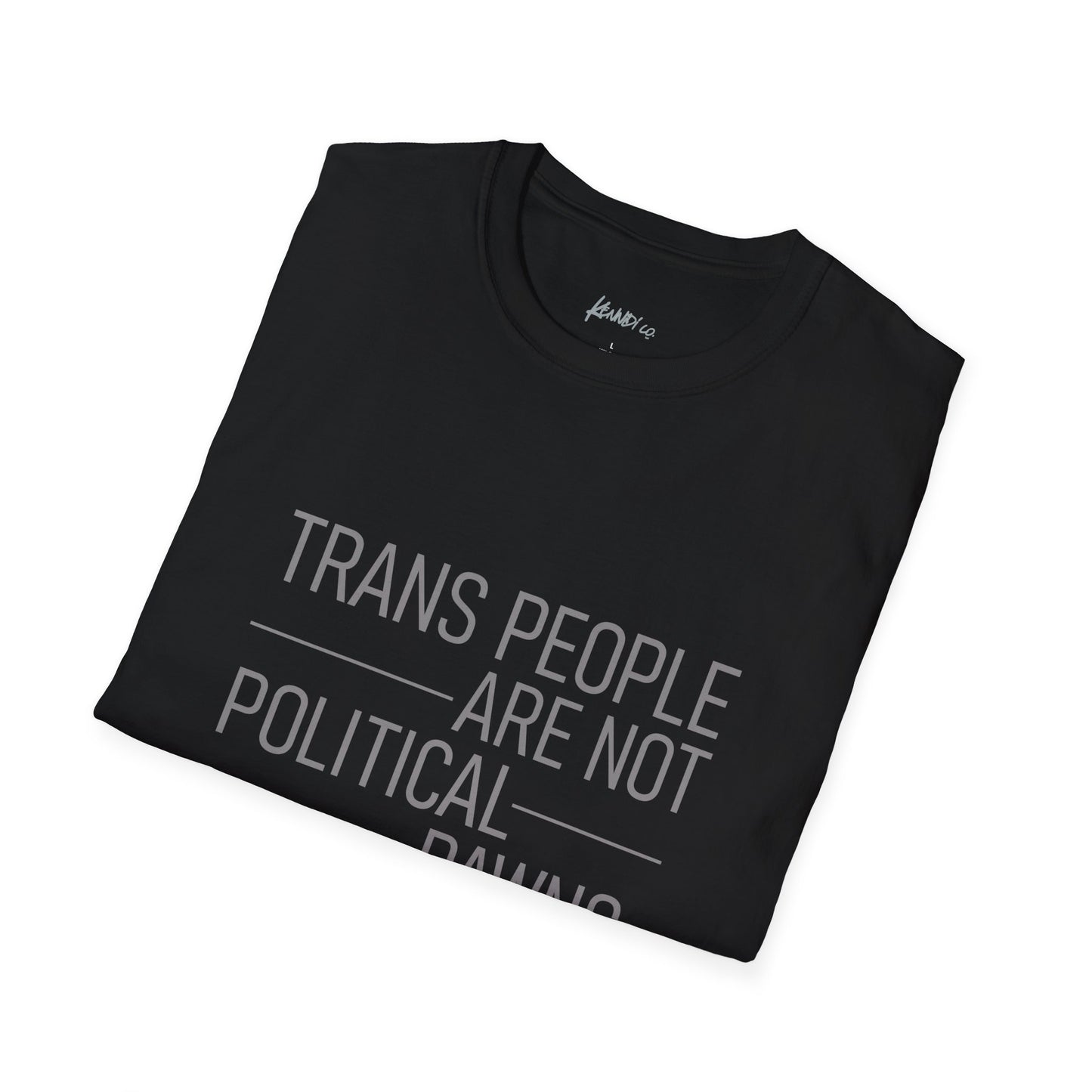 Trans Rights Softstyle Tee - Unisex T-Shirt from Kennidi co