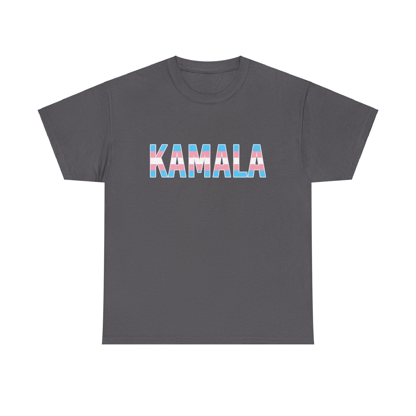 Kamala Trans Pride Flag Unisex Heavy Cotton Tee