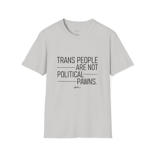 Trans Rights Softstyle Tee - Unisex T-Shirt from Kennidi co