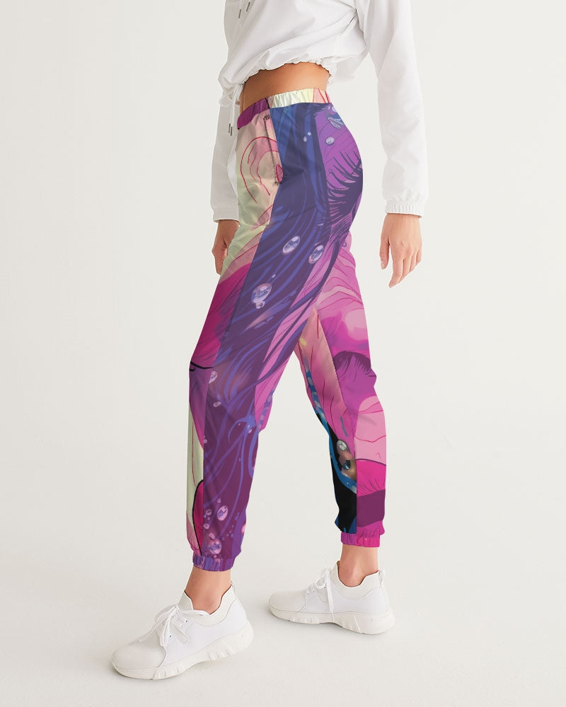 Cosmic Girl Bubbles Women's All-Over Print Track Pants