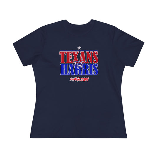 Texans for Harris Women's Cotton Tee