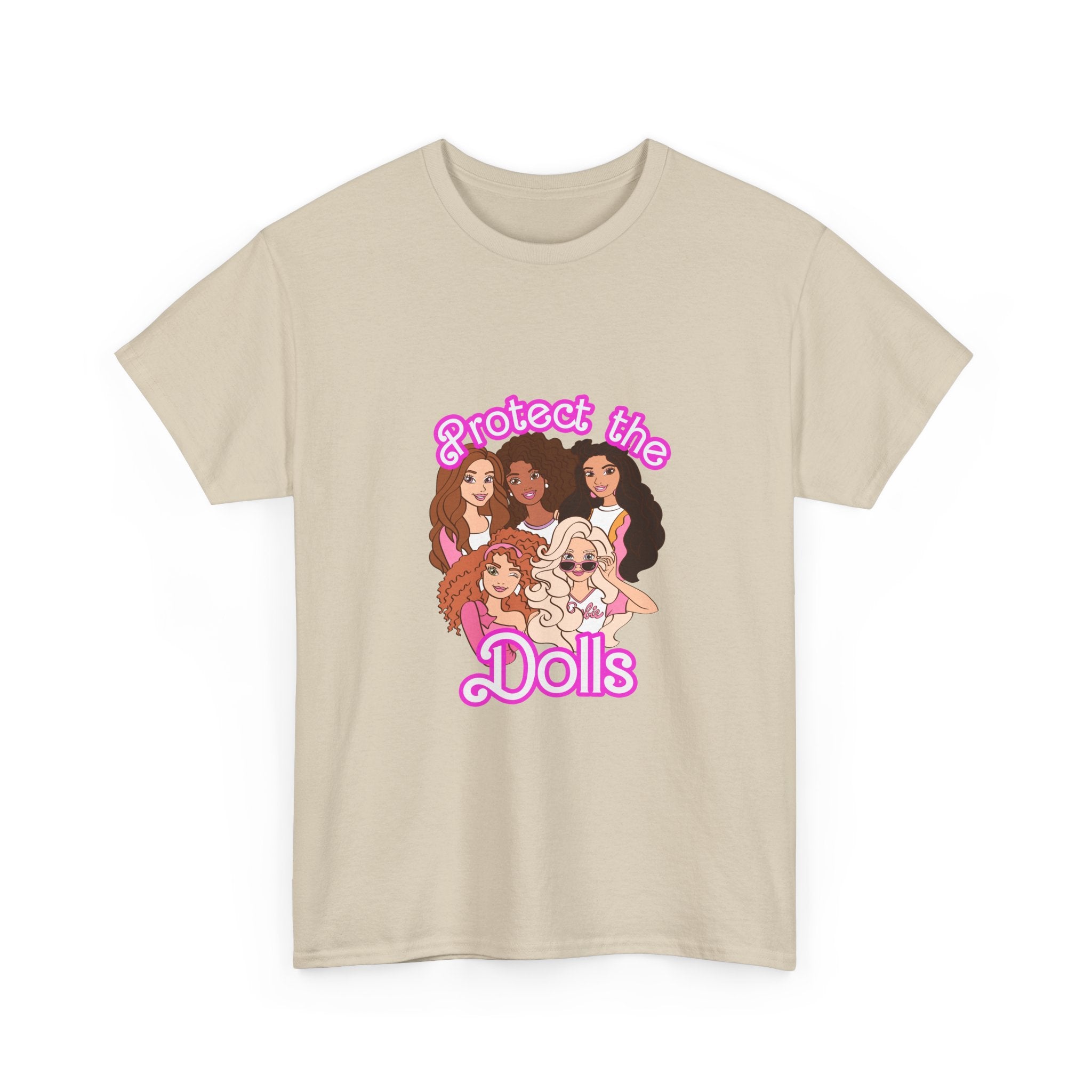 Protect the Dolls- Unisex Heavy Cotton T-shirt