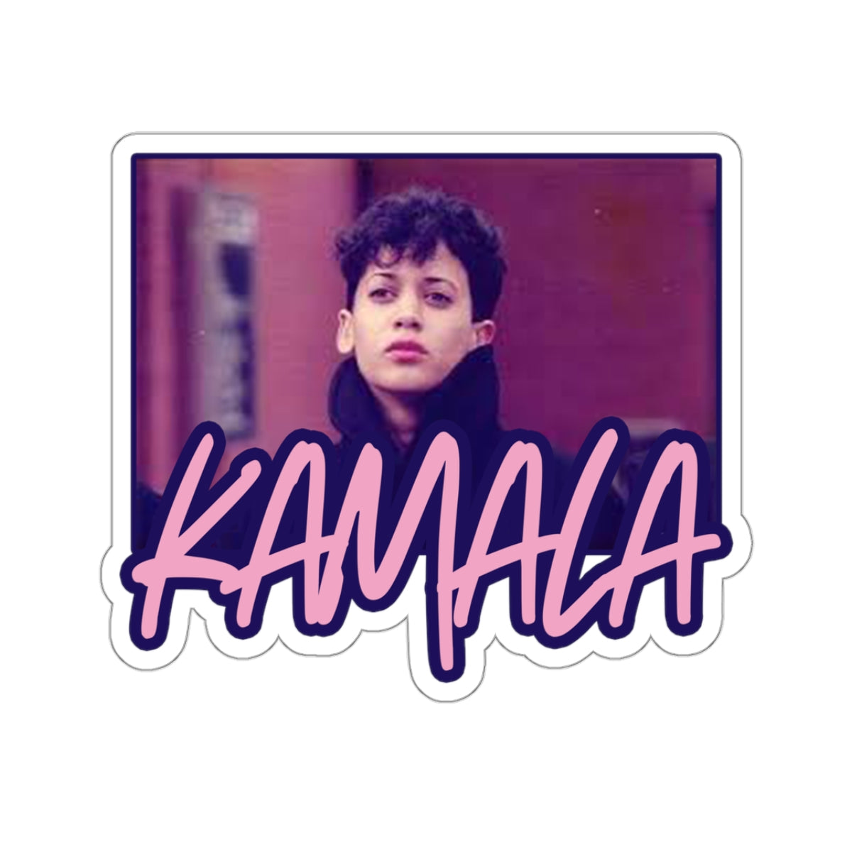 Kamala 80's Kiss-Cut Stickers