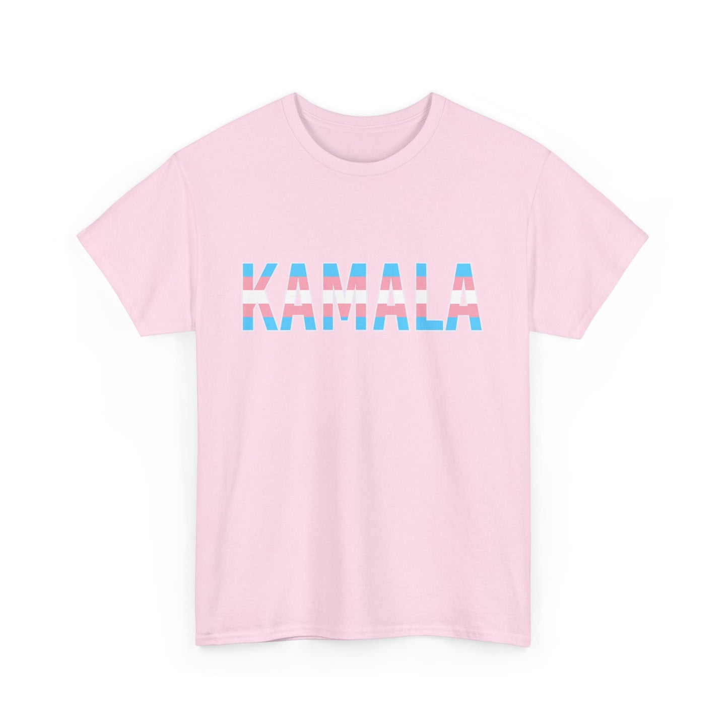 Kamala Trans Pride Flag Unisex Heavy Cotton Tee