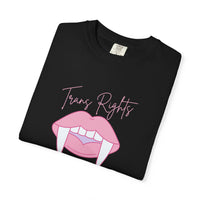 Vampire Trans Rights or I Bite Unisex Comfort Colors T-shirt