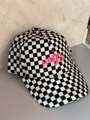 86/47 Checkered 80s style hat