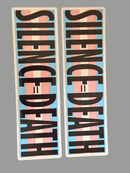 Silence = Death Bumper Sticker