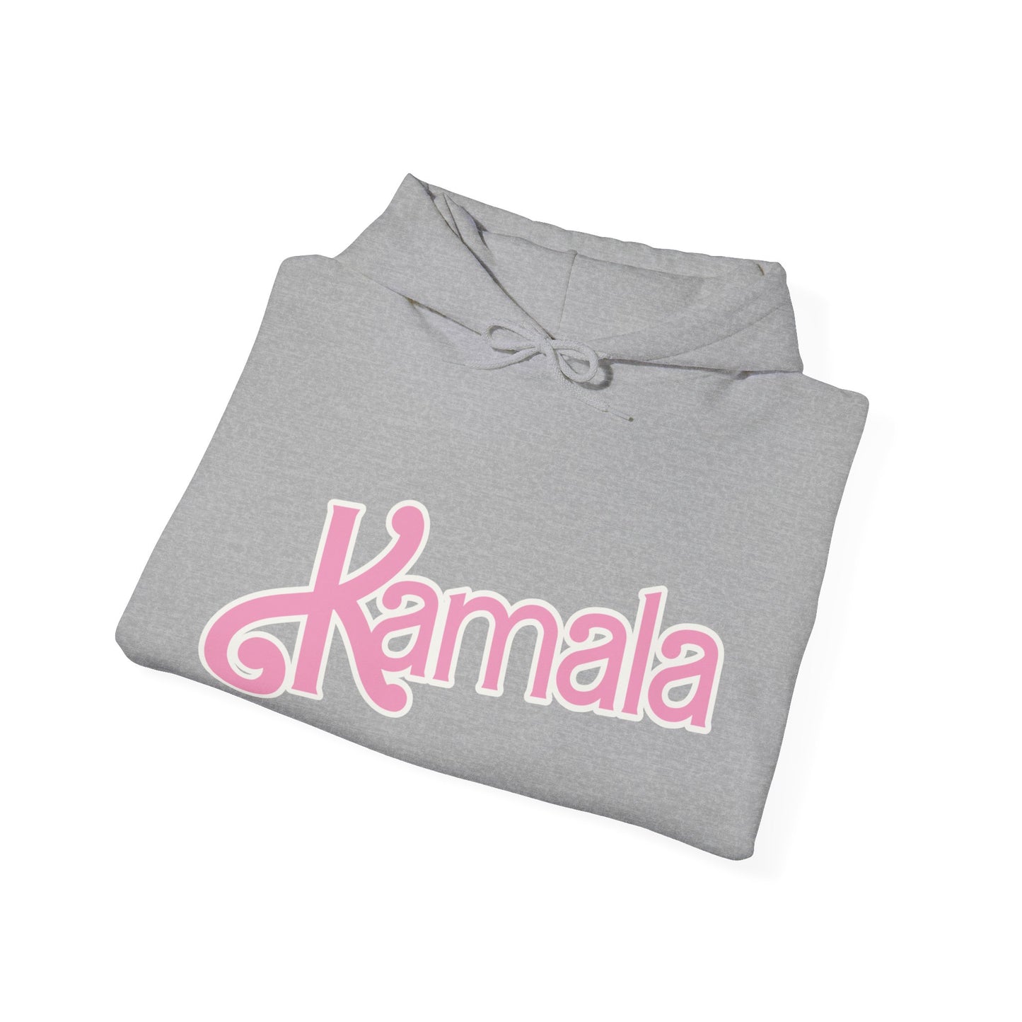 Kamala Pink Font Unisex Heavy Blend™ Hooded Sweatshirt