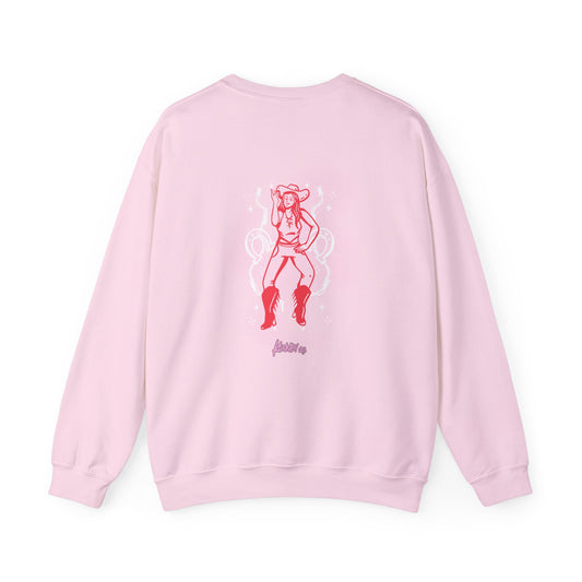 Pink Cowgirl Sweatshirt - Southern Queen Collection