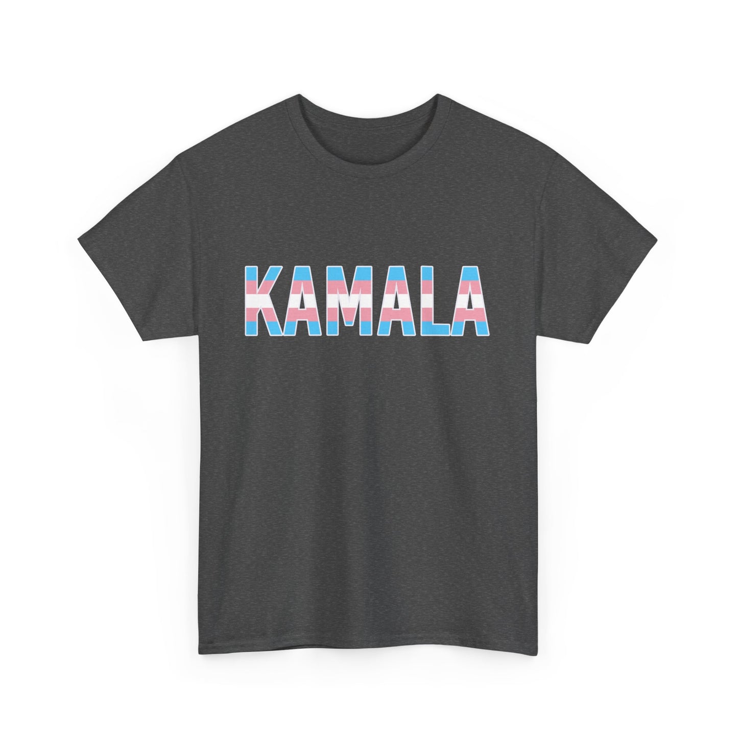 Kamala Trans Pride Flag Unisex Heavy Cotton Tee