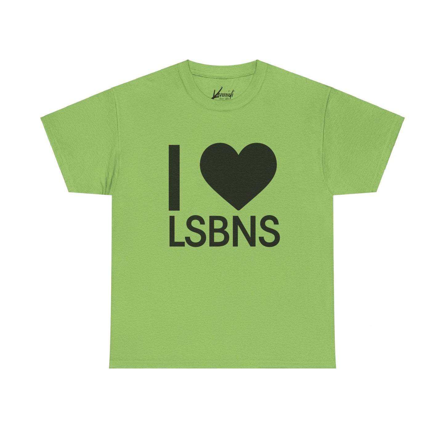 I love LSBNS Unisex Heavy Cotton Tee