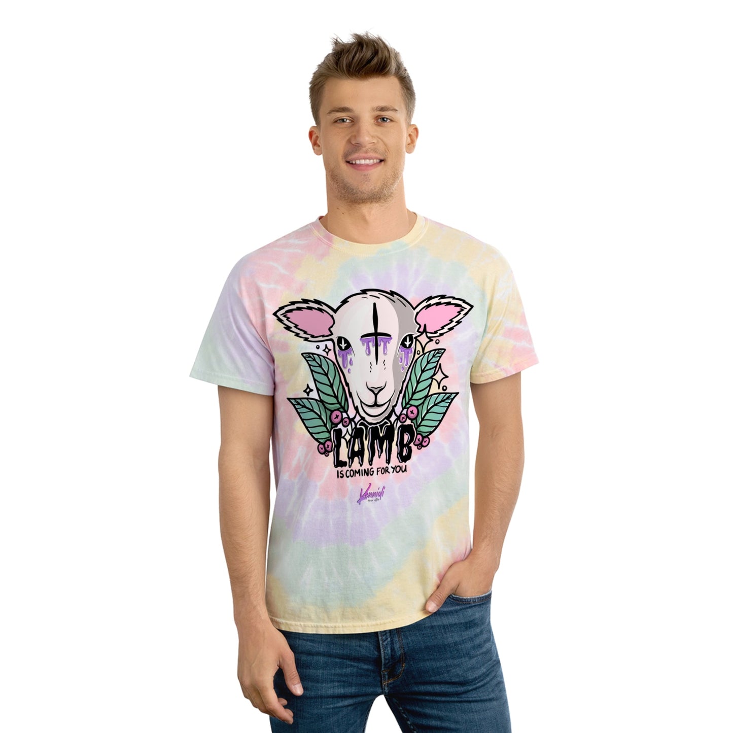 Groovy Easter Tie-Dye Tee - Spiral Swirls! T-Shirt