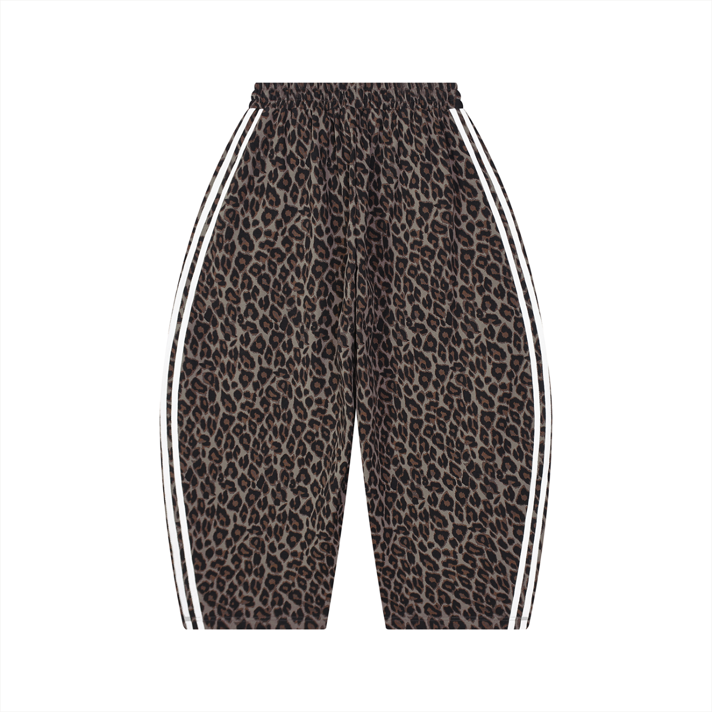 Protect the Dolls Unisex Leopard Barrel Leg Sweatpants