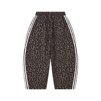 Protect the Dolls Unisex Leopard Barrel Leg Sweatpants