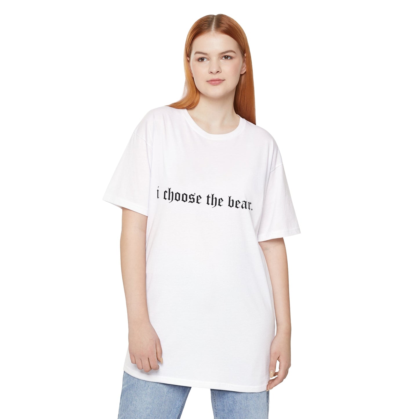 I Choose The Bear Unisex Long Body Urban Tee - T-Shirt