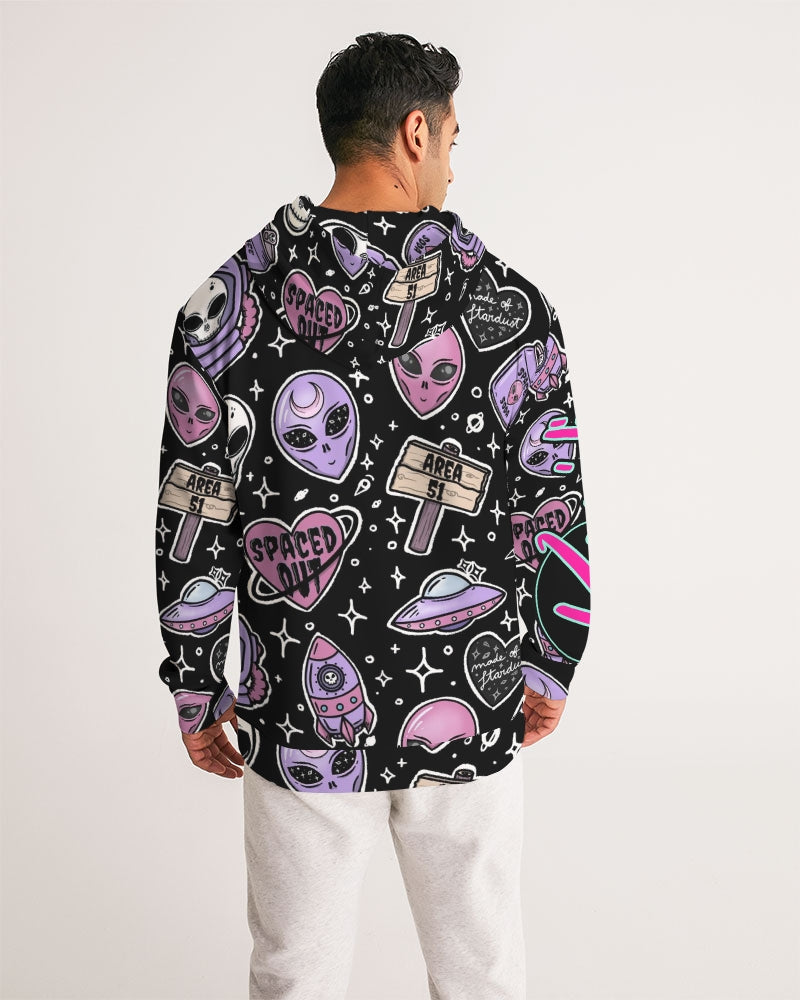 CuteAliens Men's All-Over Print Hoodie