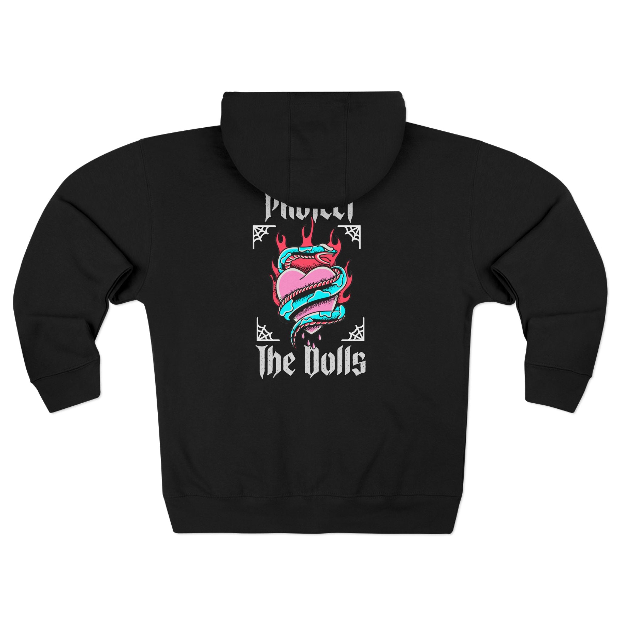 Protect the Dolls- Zip Hoodie