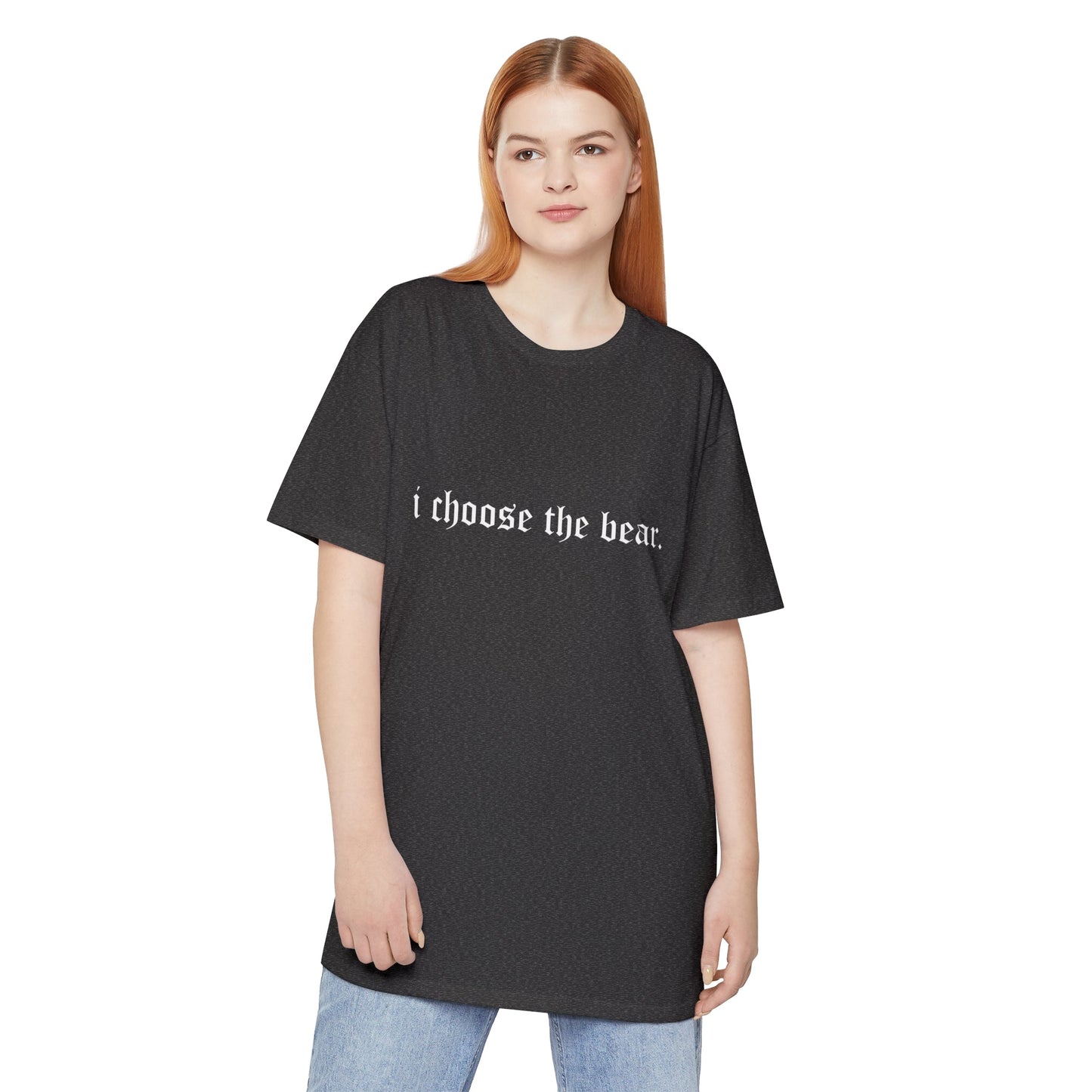 I Choose The Bear Unisex Long Body Urban Tee - T-Shirt