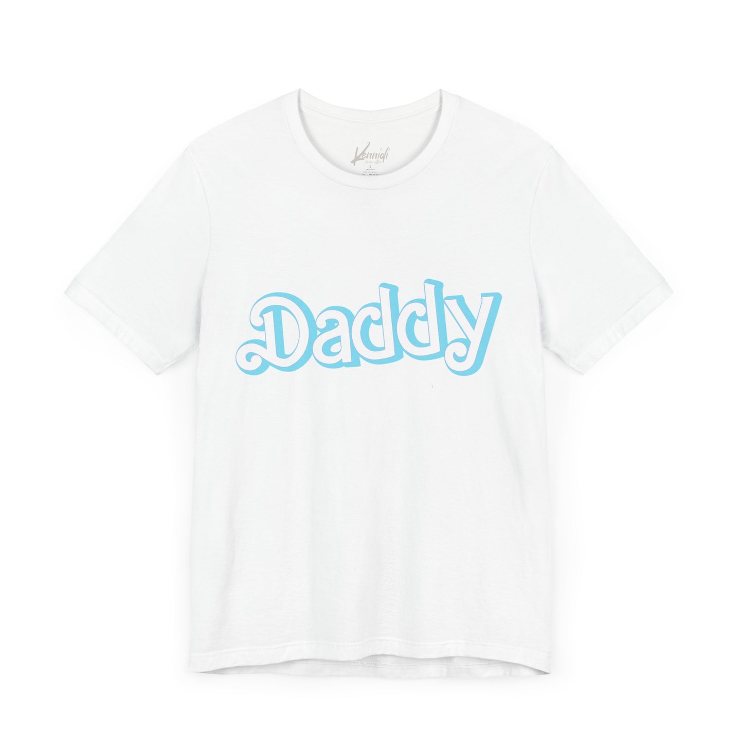 Kennidi Daddy blue unisex soft blend t-shirt