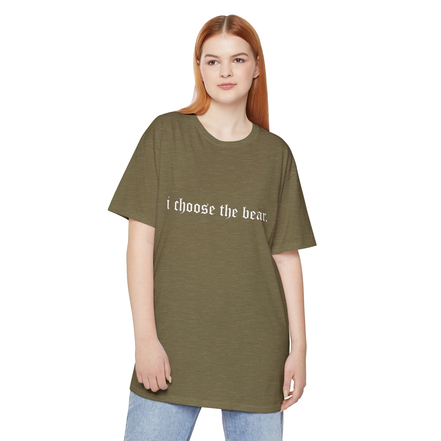 I Choose The Bear Unisex Long Body Urban Tee - T-Shirt