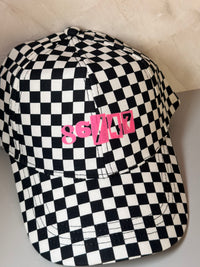 86/47 Checkered 80s style hat