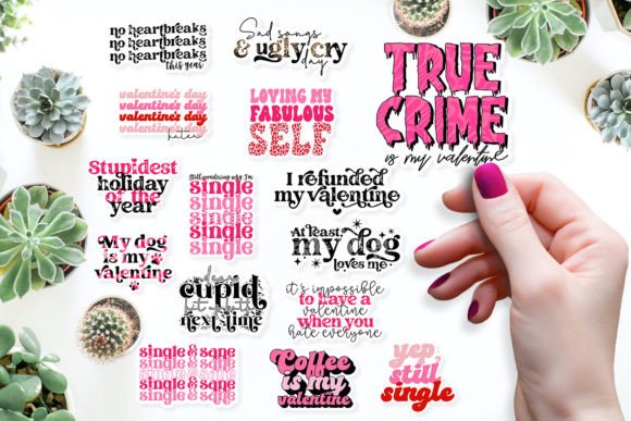 Anti-Valentines Day Stickers