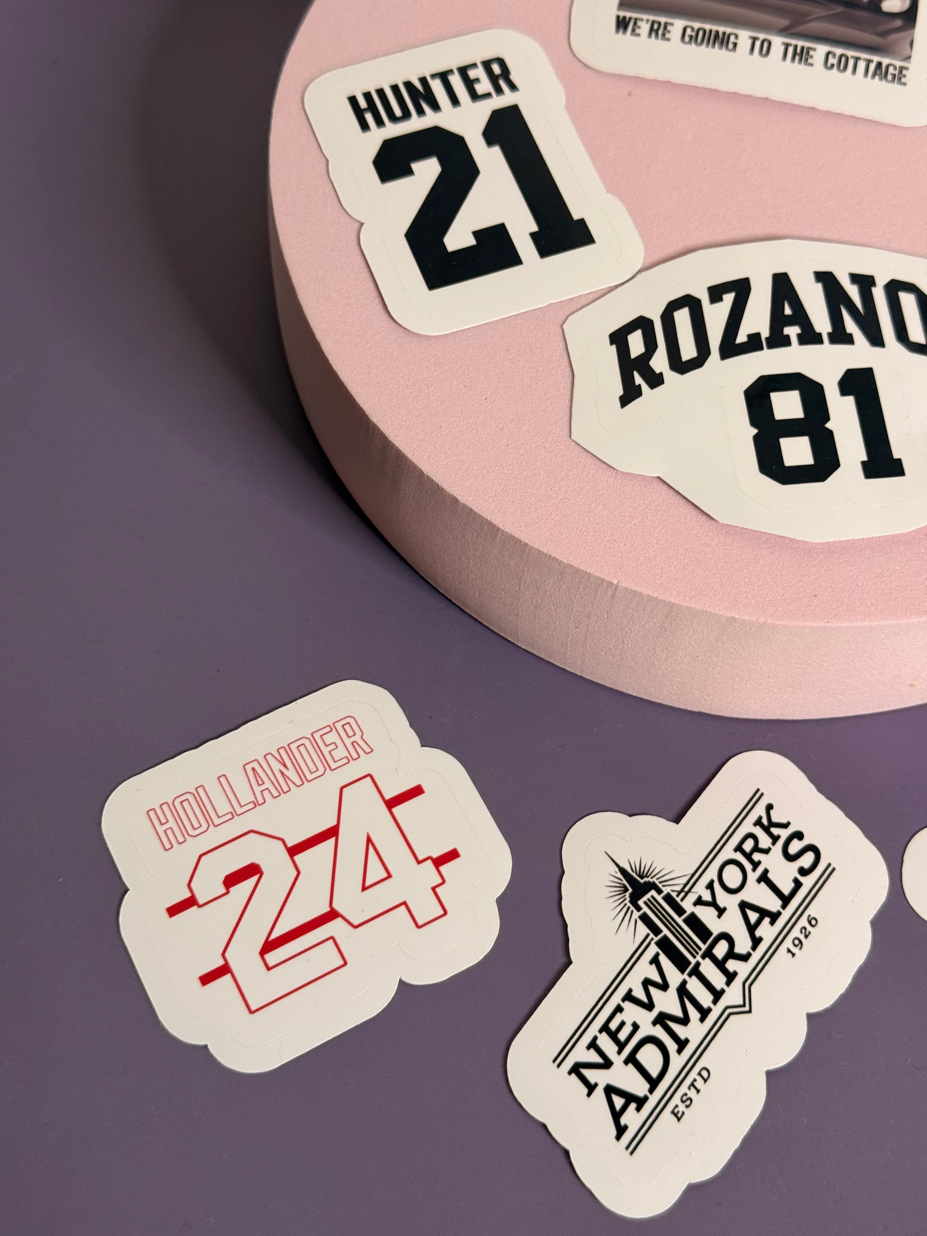 Heated Rivalry Sticker Pack, Gay Hockey