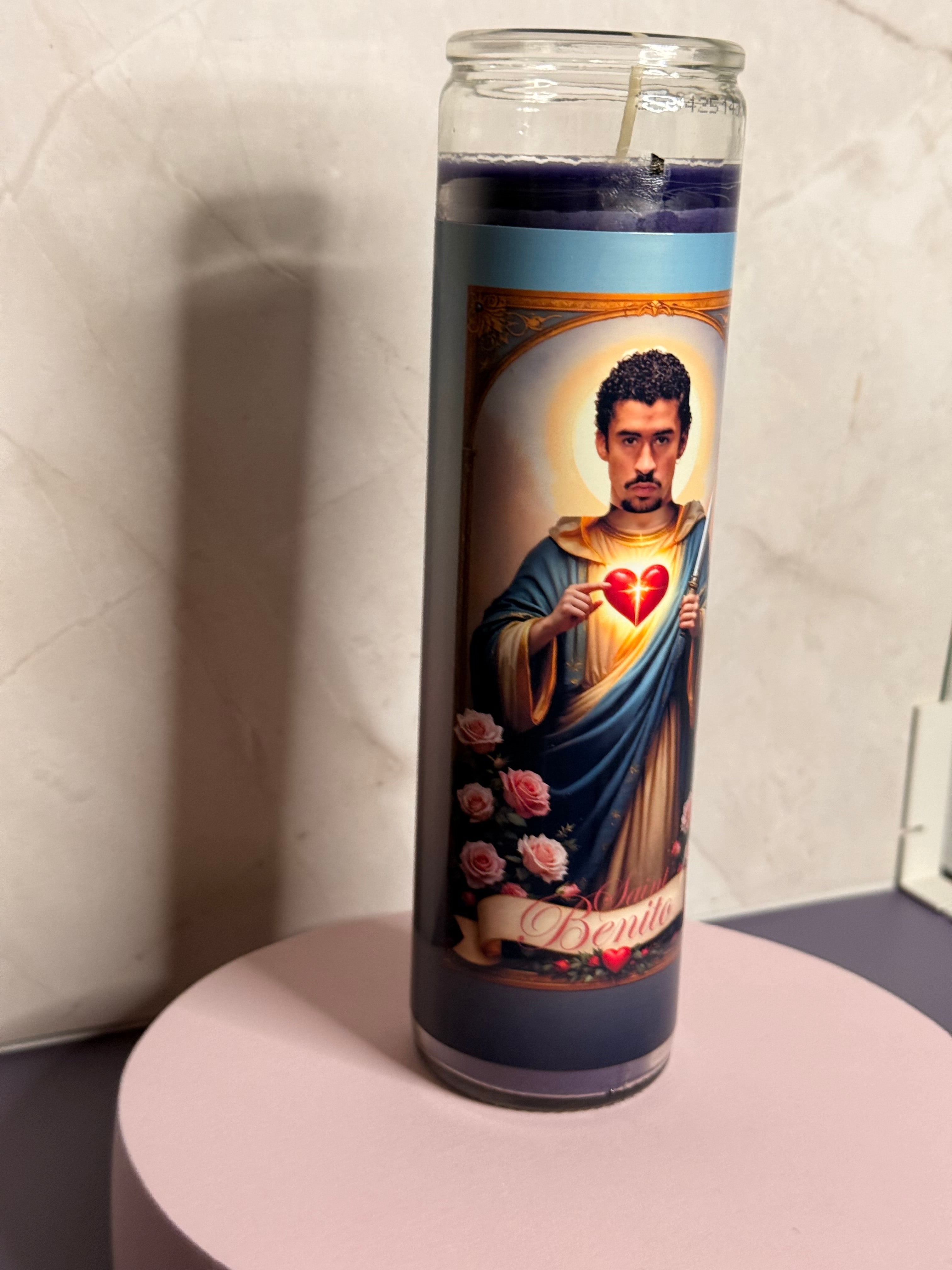 St Benito Prayer Candle