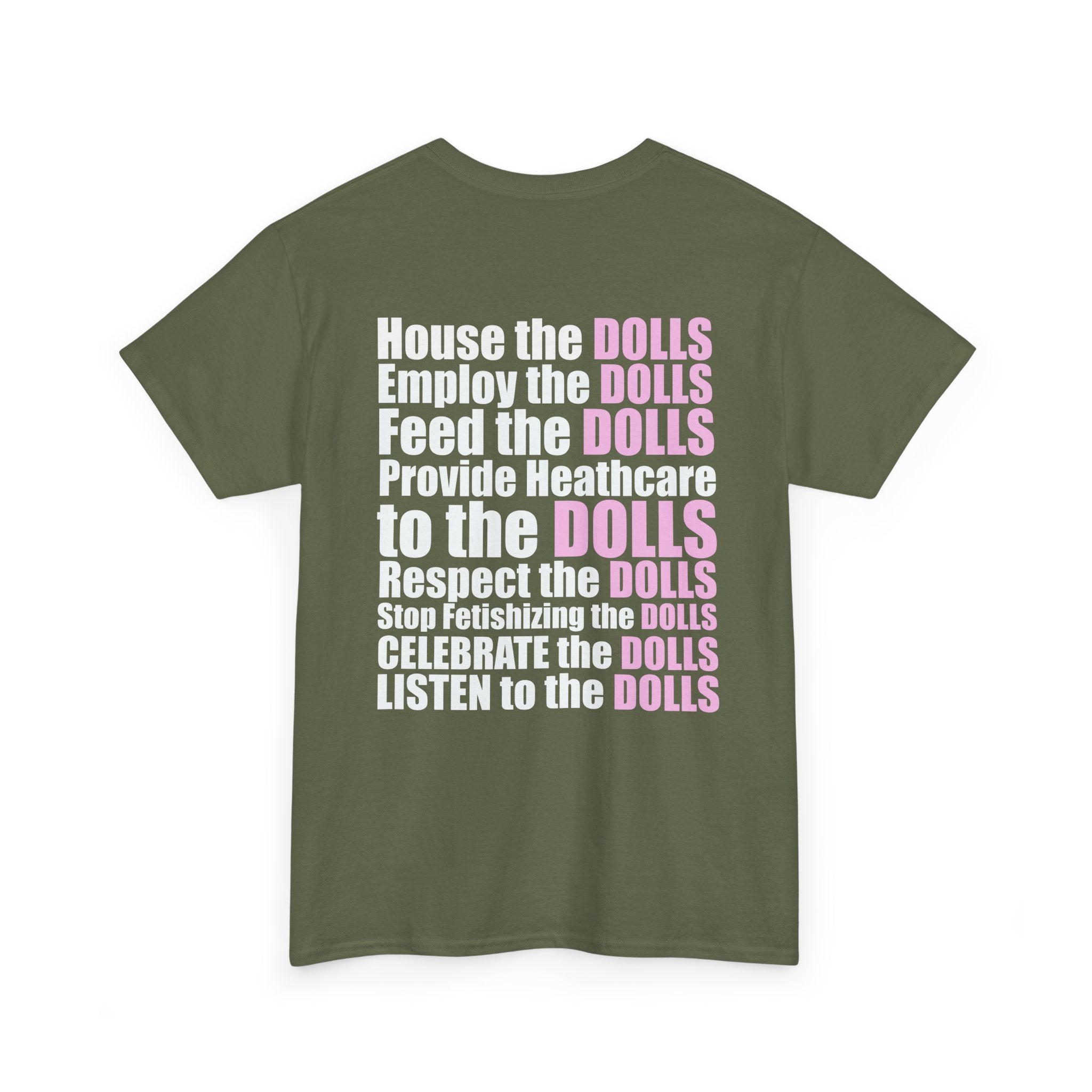 military green / Small / Heavy Cotton
