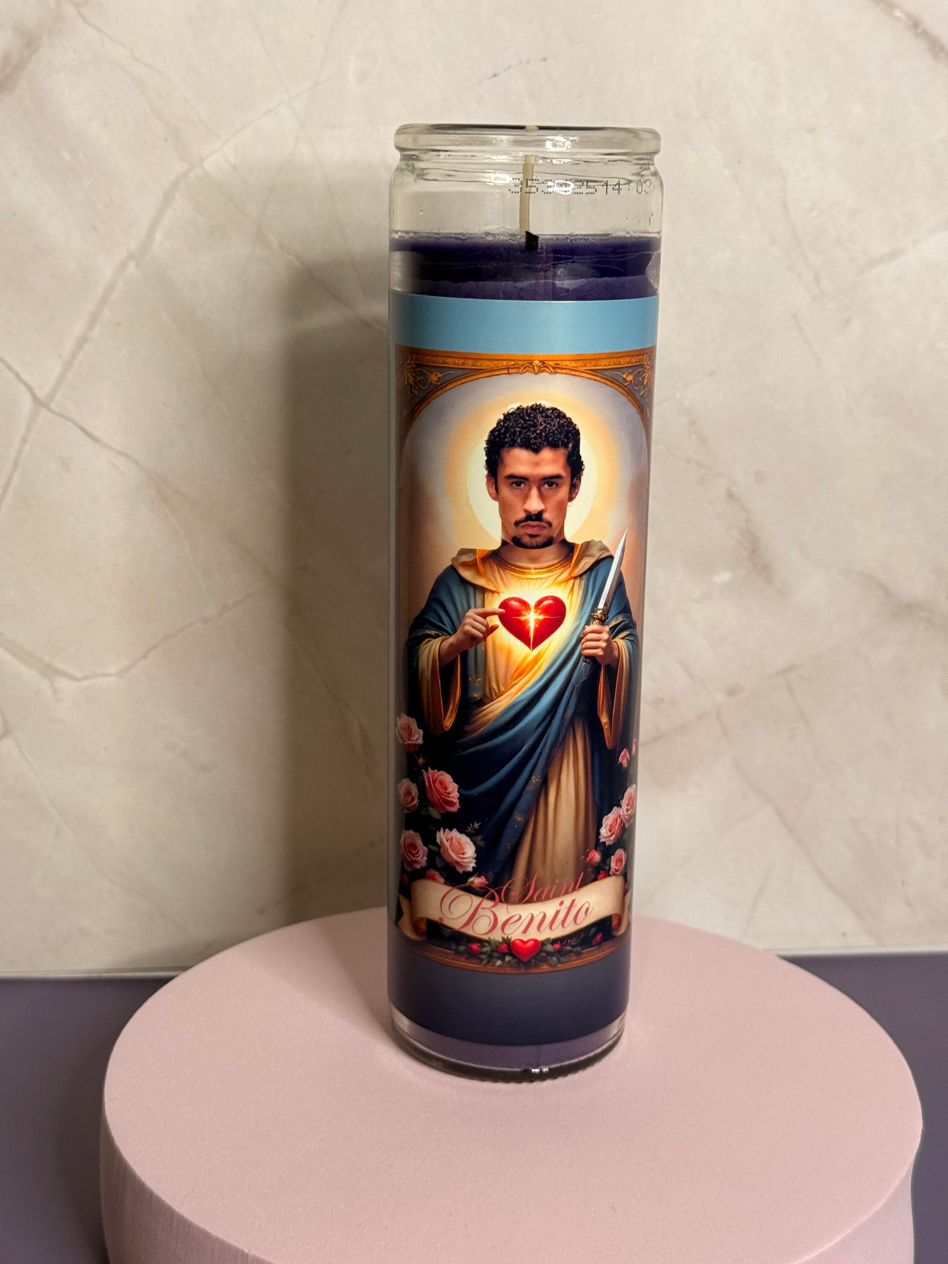 St Benito Prayer Candle