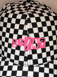 86/47 Checkered 80s style hat
