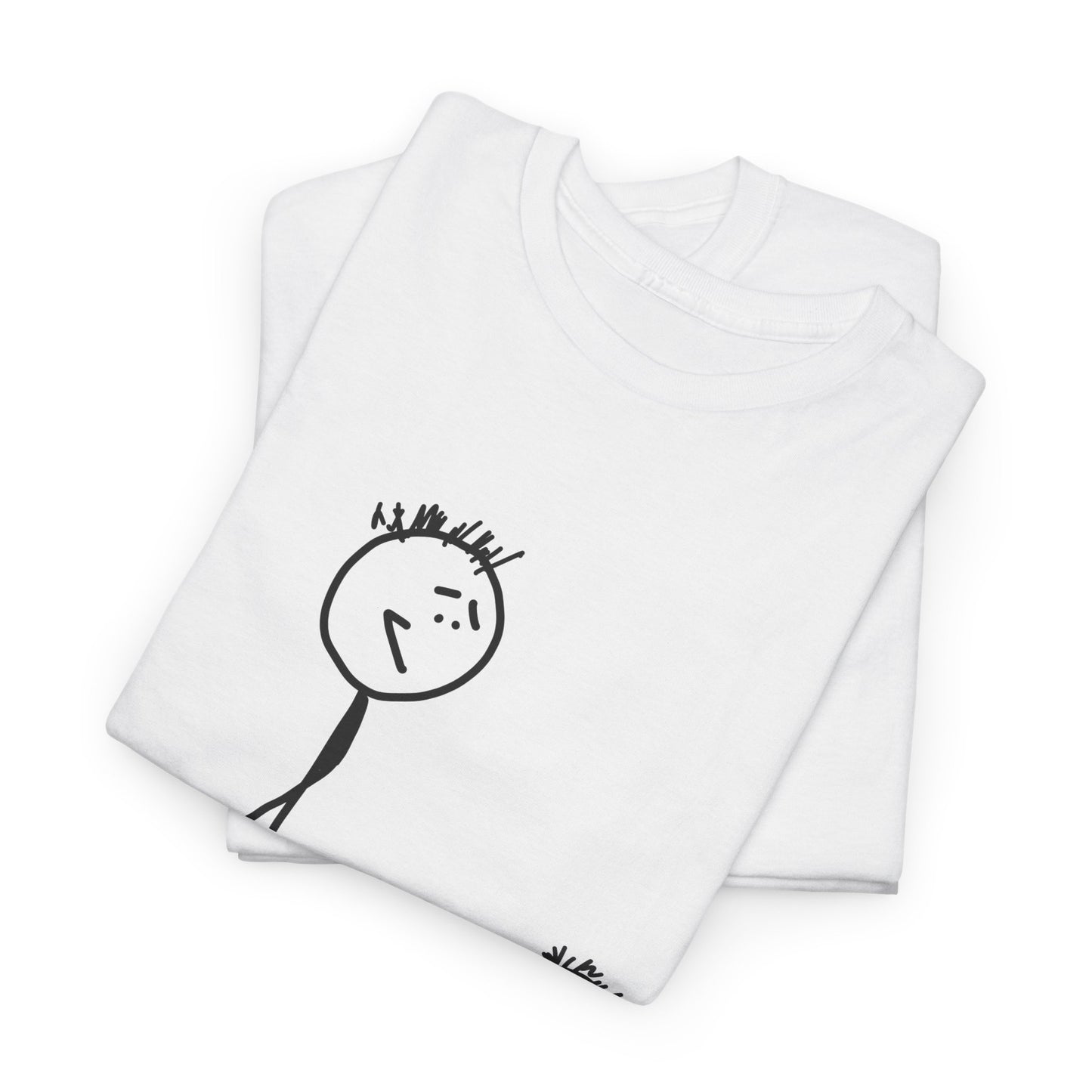 Funny Stick Figure Unisex Tee - Fk'n It by Kennidi Co