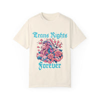 Trans Rights Forever Lion Comfort Colors Tshirt