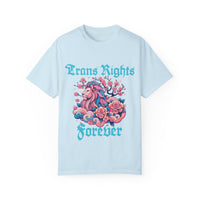 Trans Rights Forever Lion Comfort Colors Tshirt