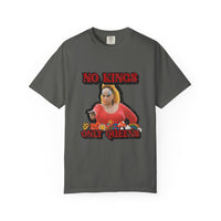 No Kings Only Queens- Divine Distressed Comfort Colors T-shirt