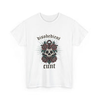 Disobedient Cunt Skull T-shirt