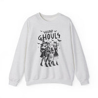 Squad Ghouls Sweatshirt, Halloween Crewneck, Spooky Season Apparel, Witchy Fashion, Unisex Halloween Sweatshirt