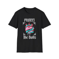 Front Dolls- Protect the Dolls Front Design Pro-Trans T-shirt