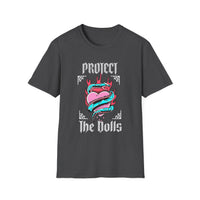 Front Dolls- Protect the Dolls Front Design Pro-Trans T-shirt