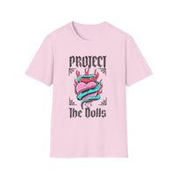 Front Dolls- Protect the Dolls Front Design Pro-Trans T-shirt