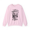 Squad Ghouls Sweatshirt, Halloween Crewneck, Spooky Season Apparel, Witchy Fashion, Unisex Halloween Sweatshirt