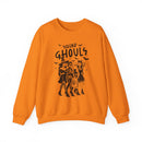Squad Ghouls Sweatshirt, Halloween Crewneck, Spooky Season Apparel, Witchy Fashion, Unisex Halloween Sweatshirt