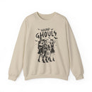 Squad Ghouls Sweatshirt, Halloween Crewneck, Spooky Season Apparel, Witchy Fashion, Unisex Halloween Sweatshirt