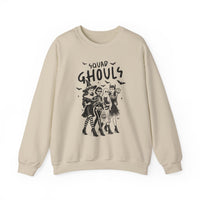 Squad Ghouls Sweatshirt, Halloween Crewneck, Spooky Season Apparel, Witchy Fashion, Unisex Halloween Sweatshirt
