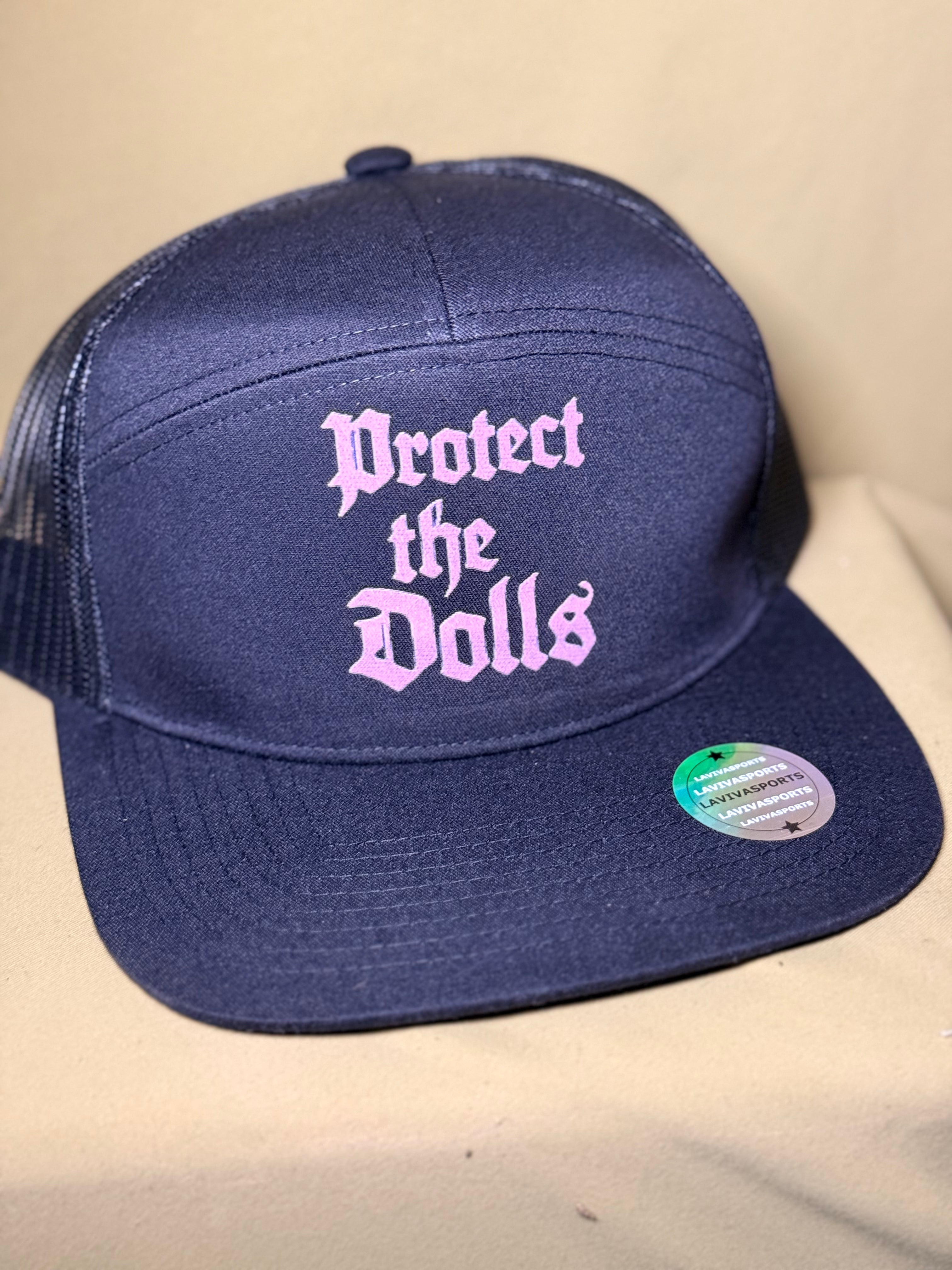 Protect The Dolls Flat Bill Hat