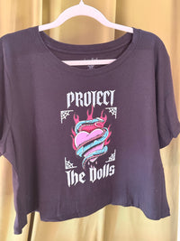 Protect The Dolls Boxy Crop Top